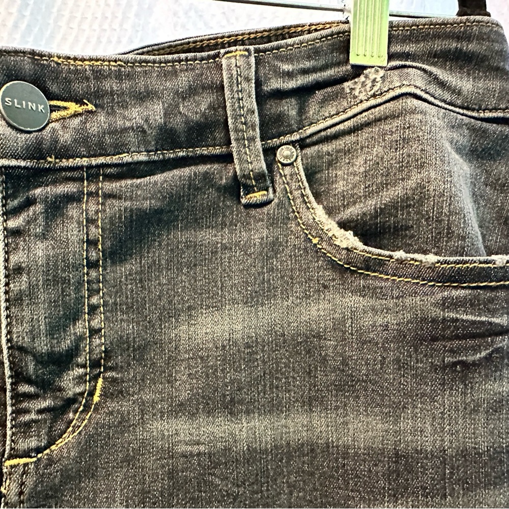 NWT Lysee distressed jeans size 2X curvy - Picture 5 of 14